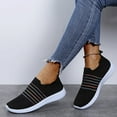 thumbnail image 1 of Aayomet Womens Work Shoes Business Casual Women's Slip Shoes Mesh Breathable Casual Loafers Comfy Business Casual Shoes Women,Black 8, 1 of 4
