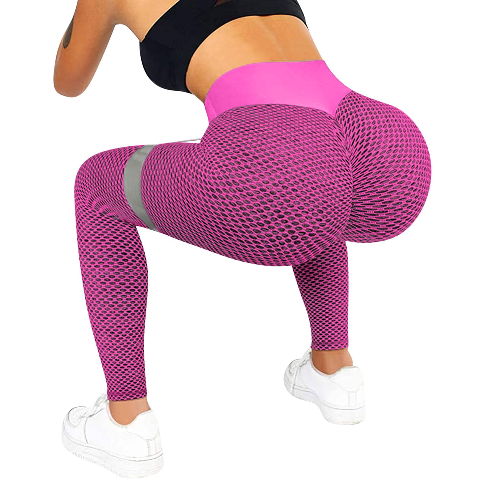 Aayomet Yoga Pants Women Up Legging Yoga Running Push Pant Tight Casual Yoga  Stretchy Women Sport Yoga Pants,Navy L 