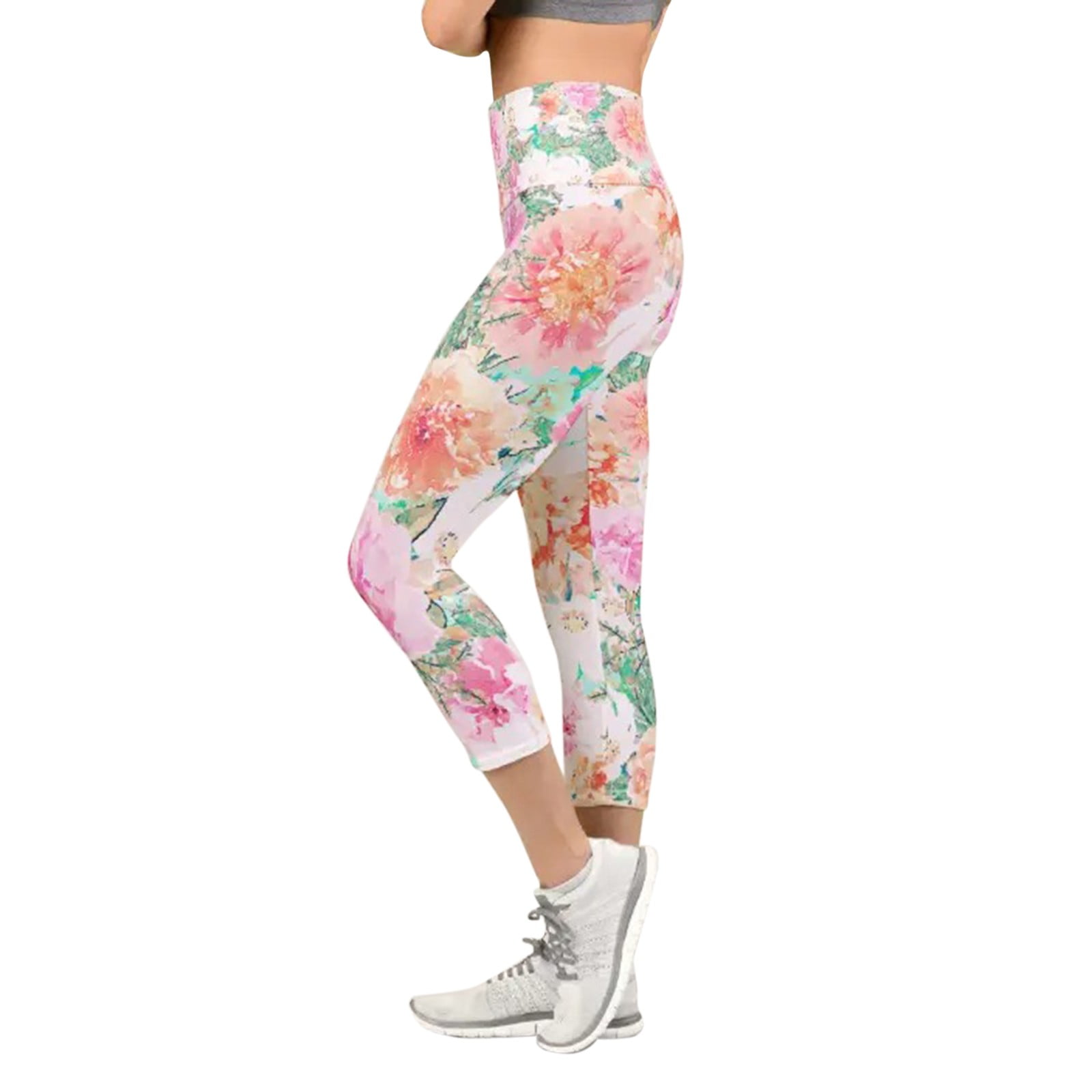 Aayomet Womens Yoga Pants Women's Cross Waist Yoga Leggings with Inner  Pocket, Sports Gym Workout Running Pants,Pink M 