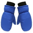 thumbnail image 1 of Aayomet Work Gloves Size Winter Warm Boys Outdoor Skating Snow Kids Ski Girls Gloves Snowboarding Kids Gloves Mittens (Blue, 5-8 Years), 1 of 5