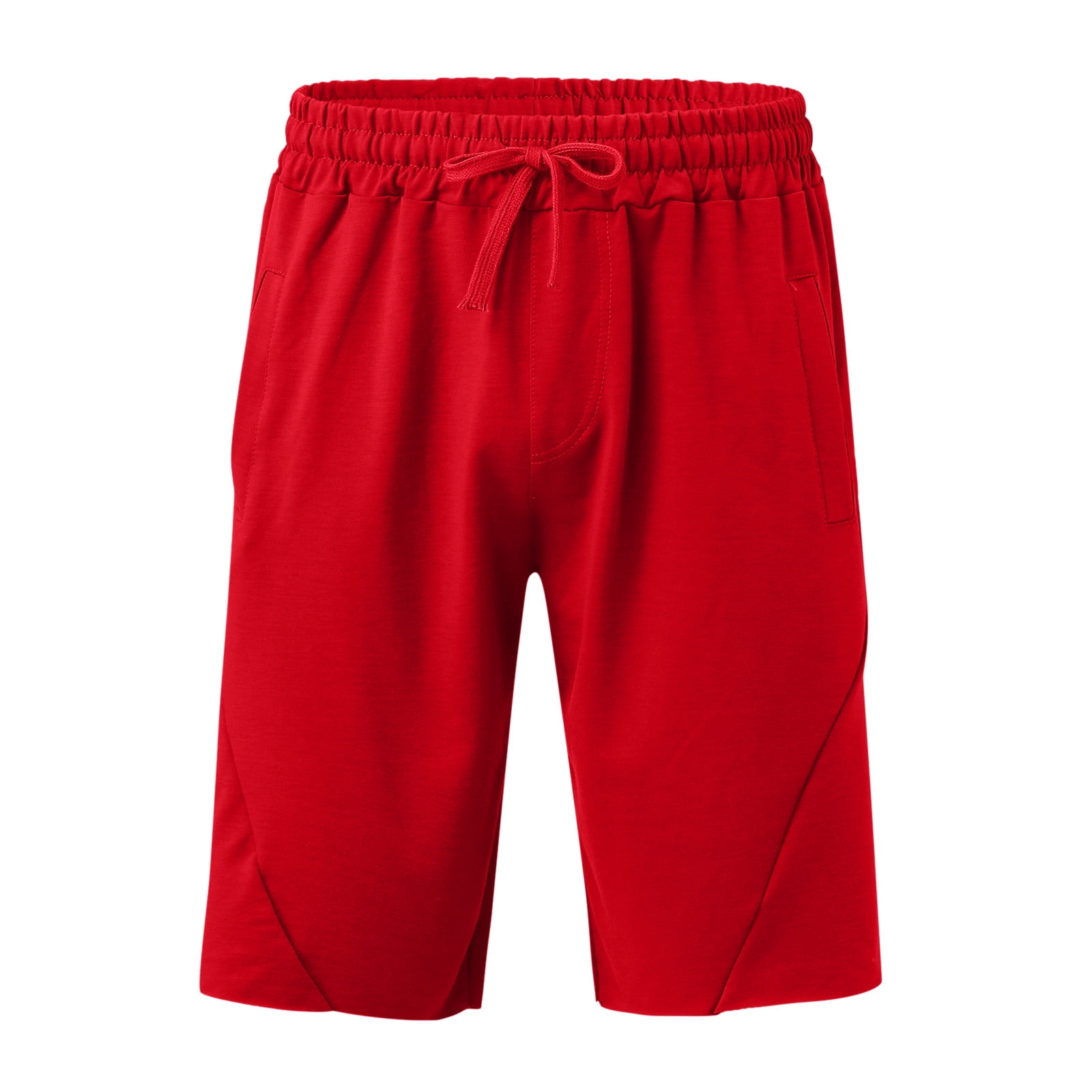 Half Black & Half Red Basketball Shorts at Amazon Men's