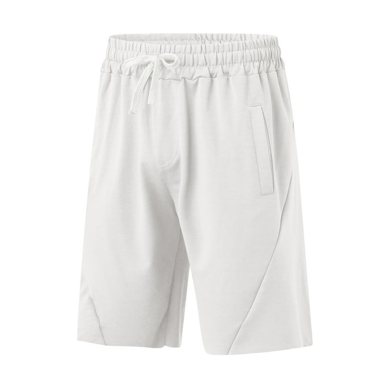 Aayomet Workout Shorts Men's Linen Casual Classic Fit 11 Inch