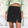 thumbnail image 1 of Aayomet Y2k Skirt Women's Flared A line Pocket Skirt High Waist Pleated Midi Skirt,Black XXL, 1 of 4