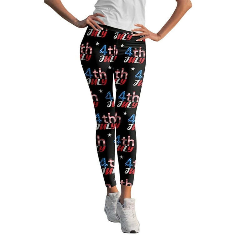 Aayomet Yoga Pants Color USA Leggings Custom Patriotic Running