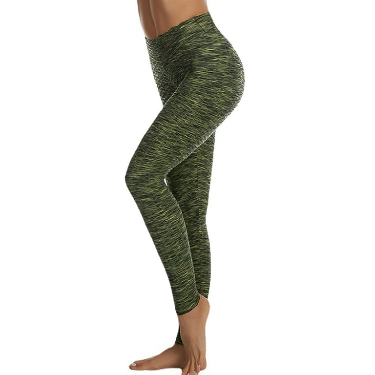 Aayomet Yoga Pants For Women Bootcut High Waisted Yoga Pants with Pockets  for Women 12-Way Stretch Soft Running Workout Leggings Yoga Pants,Green L