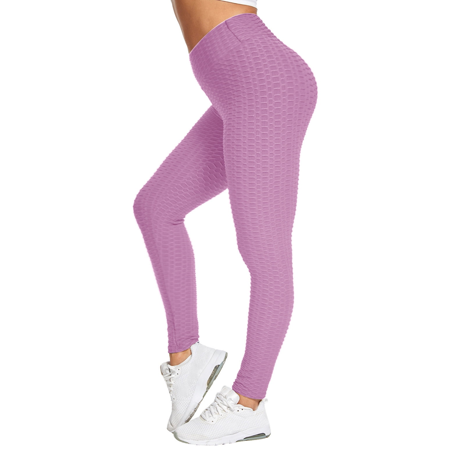 Yogalicious Lux Leggings XS Mid Rise Yoga Pants Light Purple