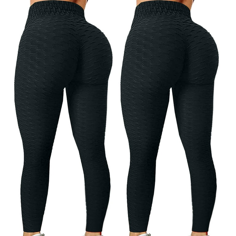 Aayomet Yoga Pants For Women Women High Waist Workout Gym Smile Contour  Seamless Leggings Yoga Pants Tights,Black XL 