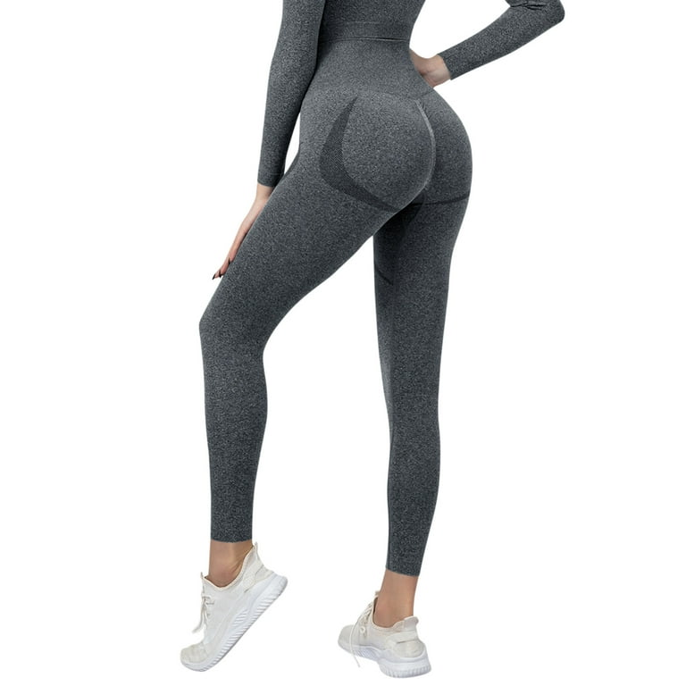 Aayomet Yoga Pants for Women Pants Quick PantsTight And Running Point  Lifting Pants Fitness Fitting Training Five Yoga,Dark Gray S
