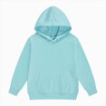 thumbnail image 1 of Aayomet Youth Hoodies for Boys Girls Fleece Sweatshirt Children Pull on Hoody sweatshirt Youth Hooded Sweatshirt, 1 of 4