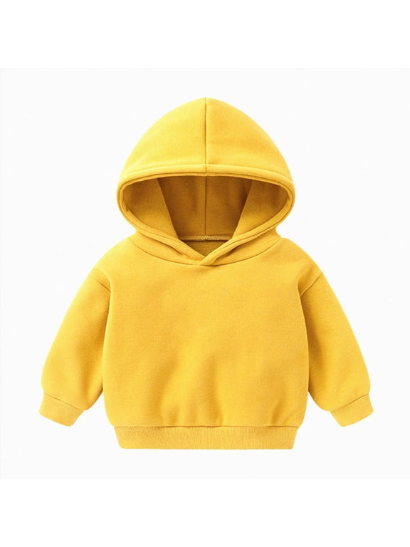 Youth Solid Fleece Hoodies Pullover Hooded Sweatshirts for Kids Boy Girl Basic Soft Brushed Fleece Pocket Hoodies