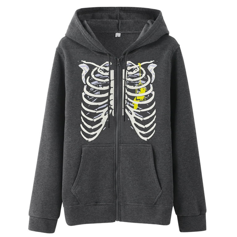 Aayomet Zip Up Hoodie Women Women s Color Block Pullover Sweater Lightweight Hollow Out Hoodie Dark Gray M