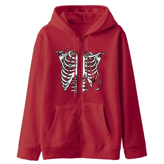 Aayomet Zip Up Hoodie Women Womens Plus Size Color Block Sweatshirts Zip Up Loose Fit Pullover Tops Casual Lapel Long Sleeve Comfy Novelty Shirts,Red L