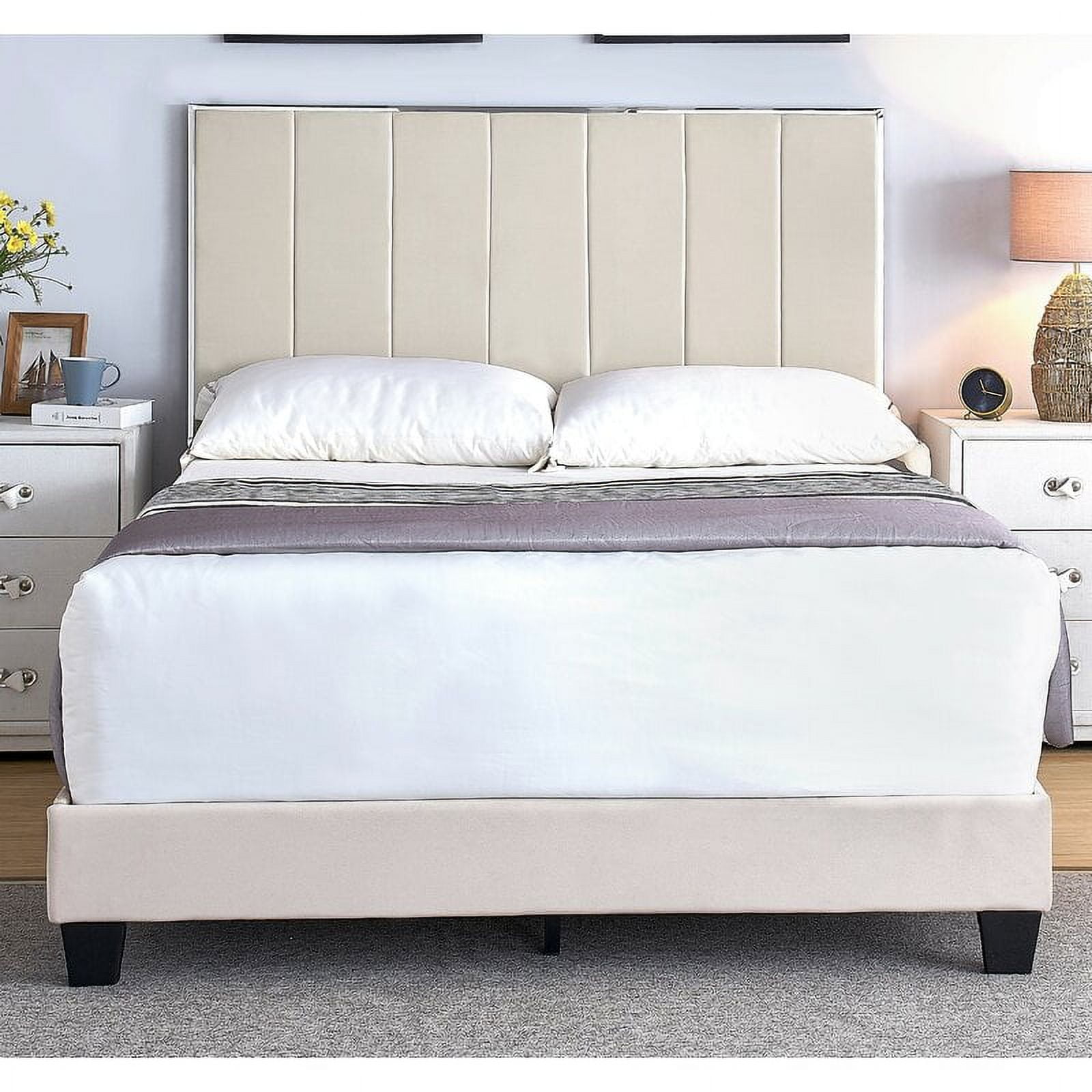 Upholstered 2024 standard bed