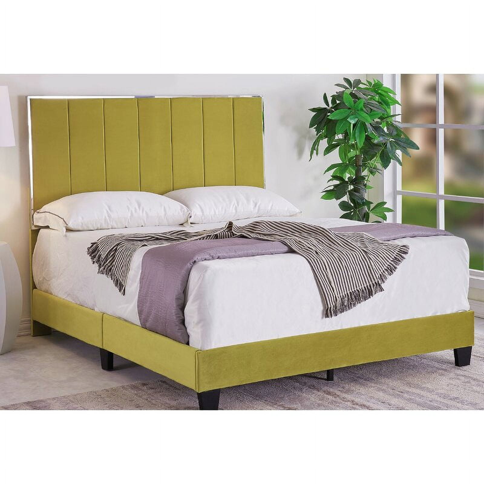 Aayush Upholstered Standard Bed