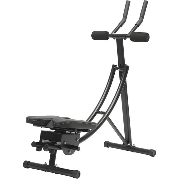 Ab Exercise Machine, Foldable Core & Abdominal Exercise Machine for Home Gym, 330lbs Weight Capacity Trainers AB Workout Machine Home Gym Strength Training