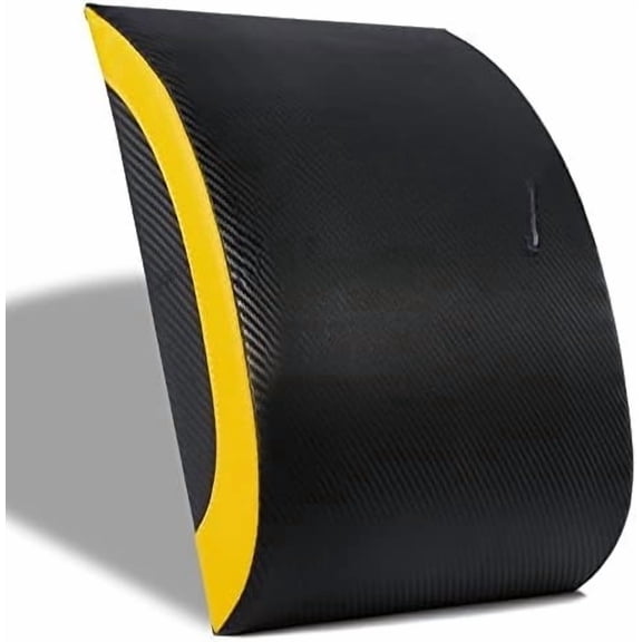Ab Exercise Mat - Sit Up Pad - Abdominal & Core Trainer Mat for Full Range of Motion Ab Workouts black #1,14.2" x 11.8"