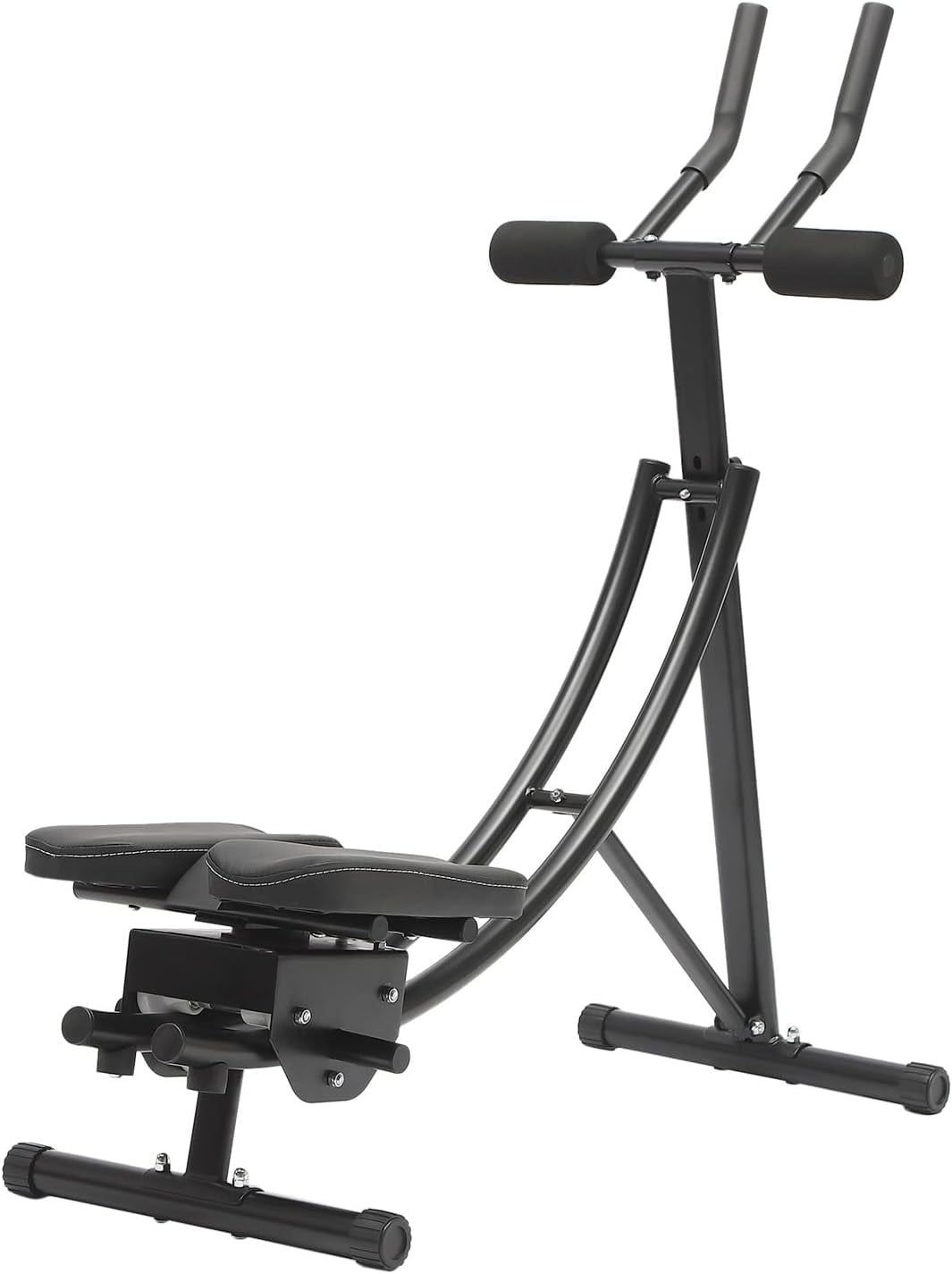 Adjustable Ab Trainer Adjustable – Full Body Workout, Foldable, LCD ...