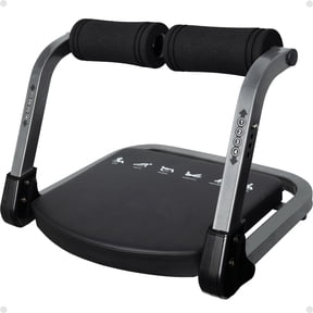 Ab Machine, Ab Workout Equipment for Stomach, Sit Up Exercise Equipment with 4 Adjustable Resistance Levels, Ab Trainer, Sit Up Machine for Home Gym Men & Women