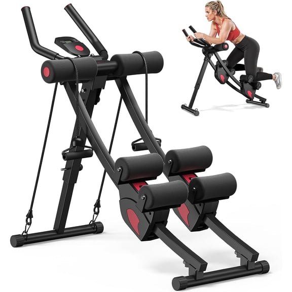 Ab Machine, Adjustable Ab Trainer Machine, AB Workout Equipment