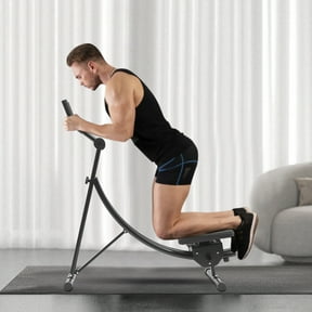 Ab Machine Coaster Abdominal Crunch Trainer Fit Home Gym Core Workout Equipment