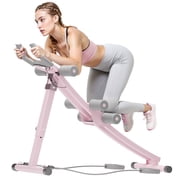 Ab Machine, Foldable Ab Trainer, Strength Training Crunch Trainer Adjustable for Core Workout & Fitness