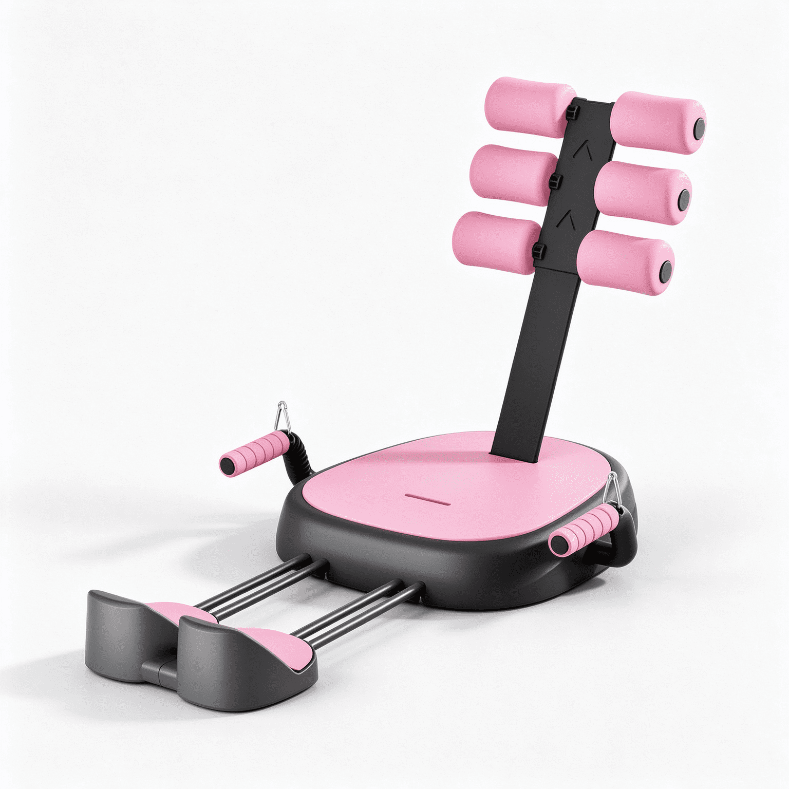 Ab Machine for Home Gym, Multi-Functional Sit Up Exercise Equipment ...