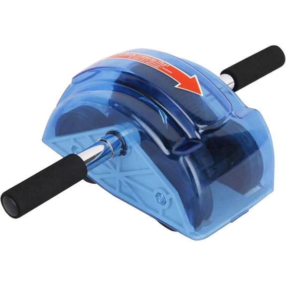 Ab Roller for Abs Workout Abdominal Exercise Rollers, Abdominal Roller 4 Wheels Ergonomic Grip for Core Strength Training Exercise for Home and Gym Use$$Sport & Recreation Other