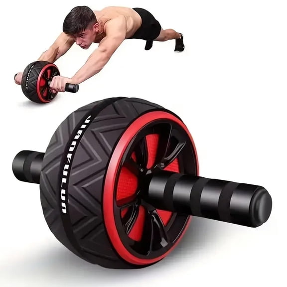 Ab Roller Wheel Rueda Para Abdominales for Core & Abdominal Strength Workout Ab Roller with Elbow Support Fitness Equipment for Home Gym