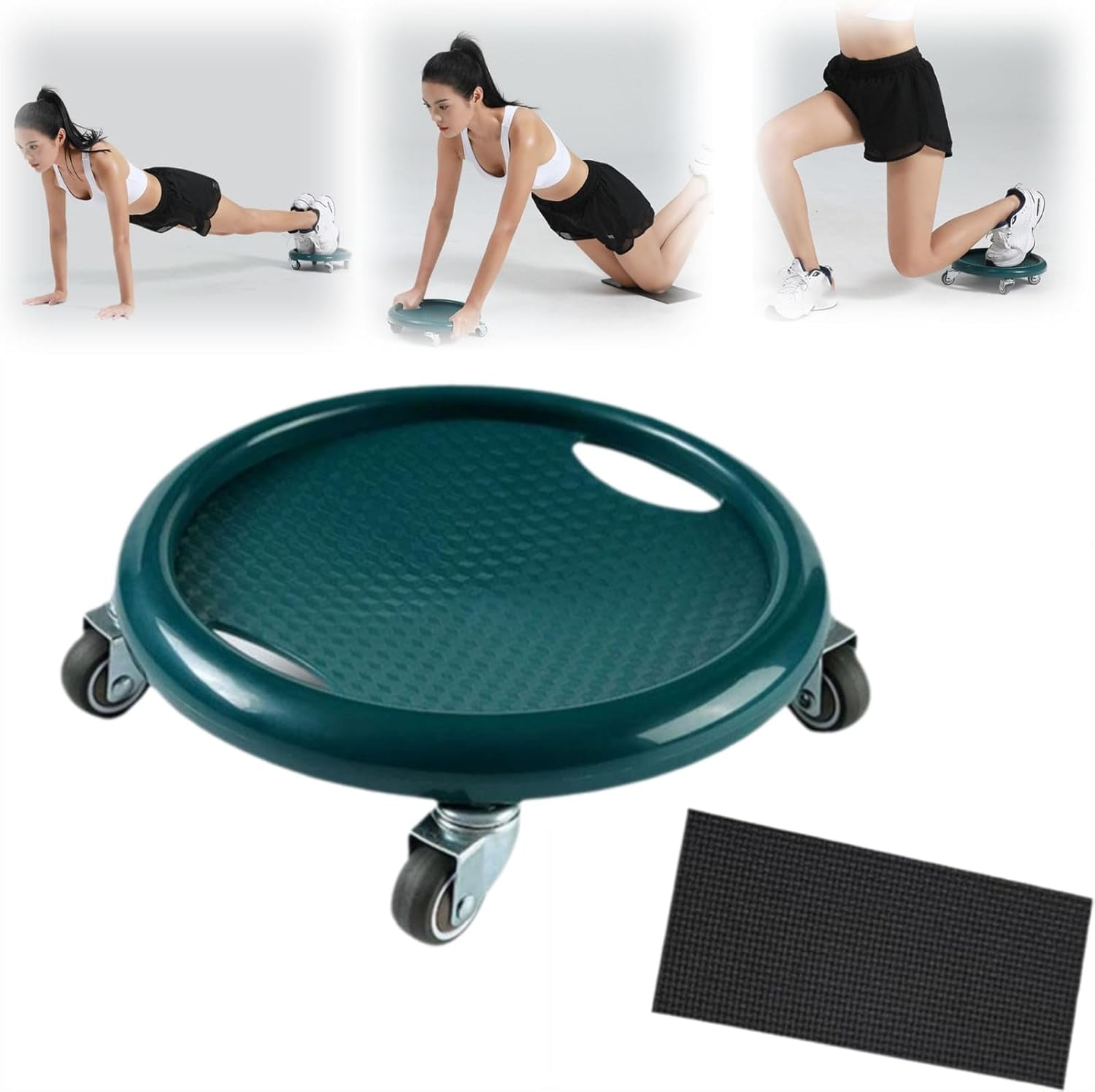 Ab Roller Wheel, Women's Multifunctional Abdominal Wheel Board with Mat ...