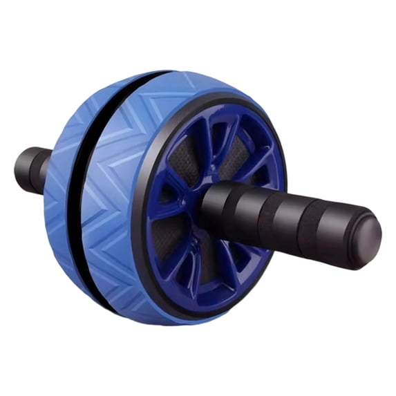 Ab Roller Wheel for Abs Workout - Core Strength Training Equipment for Home Gym with Knee Pad, Abdominal Exercise Wheel for Men and Women(Blue)