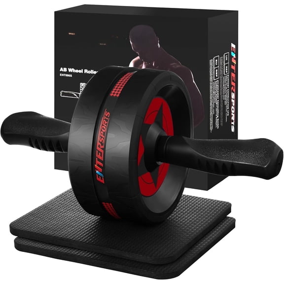 Ab Roller Wheel for Abs Workout - Exercise Equipment with 2 Pads for Gym, Core Strength , Fitness Equipment for Men & Women
