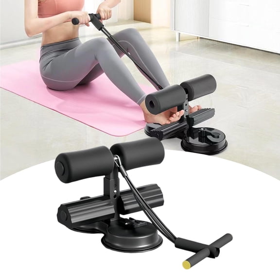 Ab Training Auxiliary Device, Double Suction Cups, Three Levels of Height Adjustment, Multi-functional Adjustable Ab Trainer Equipment, Fitness Equipment