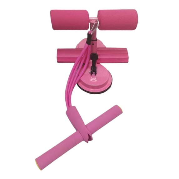 Ab Training Auxiliary Device,Portable Sit up Core Exercise Equipment,Double Suction Cups,3 Levels of Height Adjustment,Multi-functional Workout Ab Machine for Home Gym