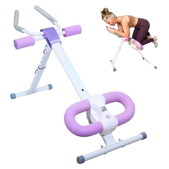 Ab Workout Equipment Ab Machine, Abdominal Exercise Trainer for Men & Women, Stomach Workout Equipment for Home Gym