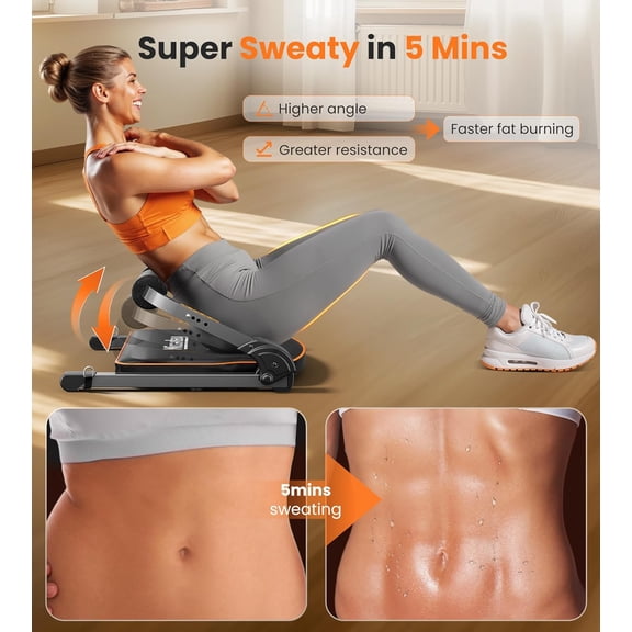 Ab Workout Equipment, Ab Machine for Stomach Workout, Ab Trainer Machine for Home