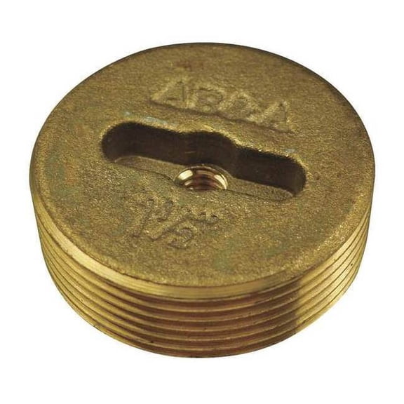 Ab&a 4" Dia, Brass, Brass, Los Angeles Style, Cover 60365