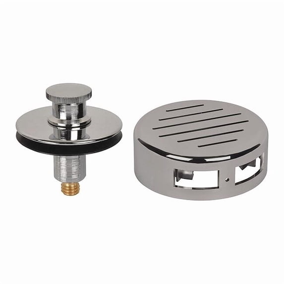 Ab&a Bath Waste & Overflow, Classic Push eN Lift Stopper 60359