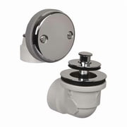 Bath Waste & Overflow, PVC with Push eN Lift Stopper 60352