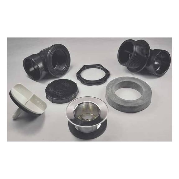 Ab&a Bath Waste & Overflow, Classic Rough-in Kit w/Test Kit 60358