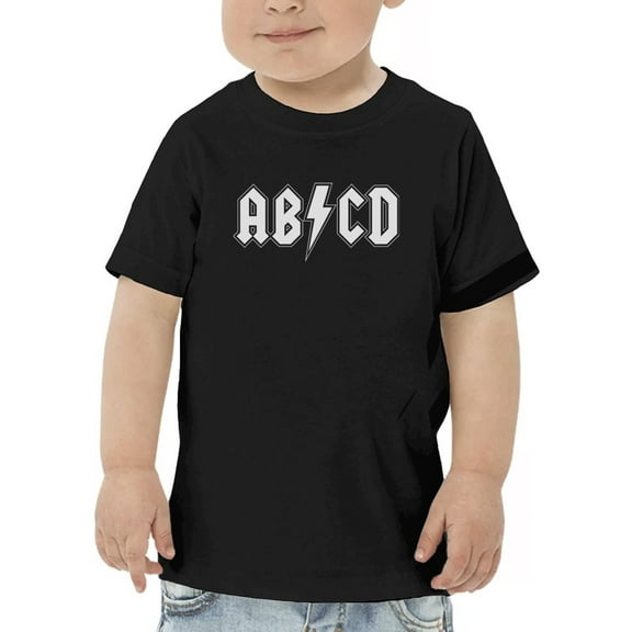 Ab,cd T-Shirt Toddler -GoatDeals Designs, 4 Toddler