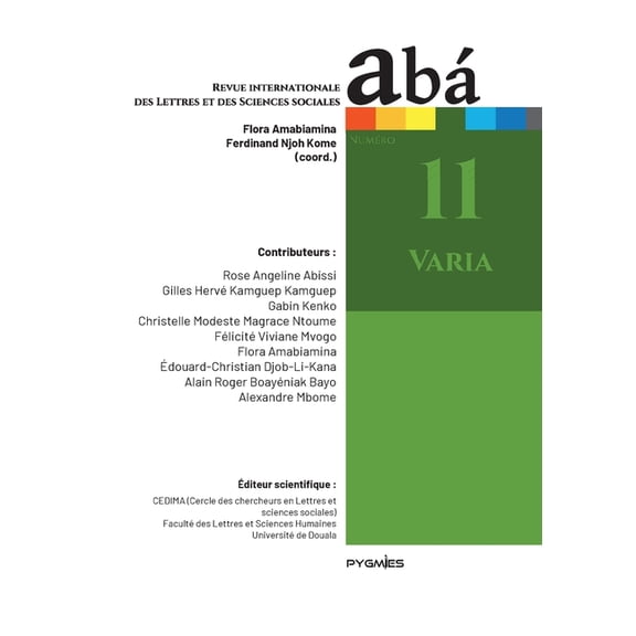 Aba: Vol. 11. Varia, (Paperback)