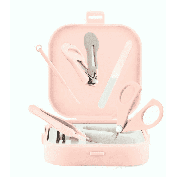 Ababeny Baby Grooming Kit Newborn, 5 in 1 Baby Grooming and Health Care Kit With Nail Clippers and More for Newborn Infant Toddlers Baby Boys Girls