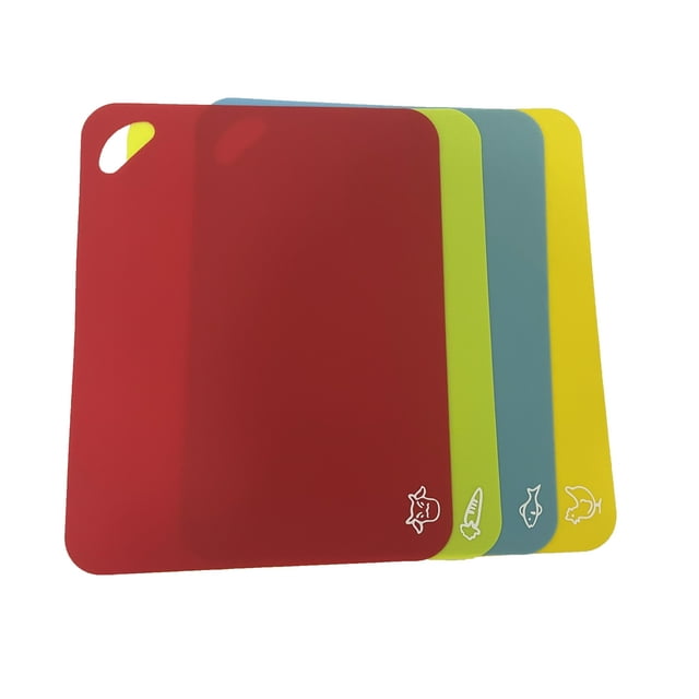 Ababeny Plastic Cutting Boards 15" x 12"for Kitchen,Flexible Cutting
