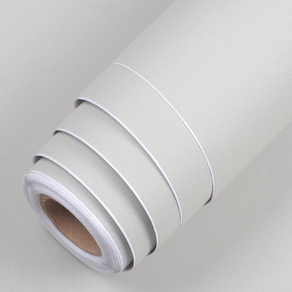 Ababoorty Grey Contact Paper for Cabinets 80"X15.8" Gray Wall Paper Roll for Bedroom Self Adhesive Removable Peel and Stick Vinyl Wallpaper Decorative Bathroom Walls Locker Countertops Waterproof…