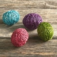 thumbnail image 1 of Abaca Twine Colorful Easter Eggs Set of 4, 1 of 4