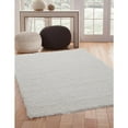 thumbnail image 1 of Comfort Shag White Olefin Area Rug, 7'10" x 10'6", 1 of 3