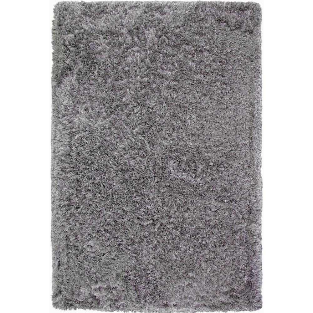 Abacasa Luxe Shag Gray 8x10 Area Rug