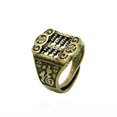 thumbnail image 1 of Abacus Rings Brass Adjustable Ring Fengshui Copper Statuette Accessories Gifts, 1 of 5