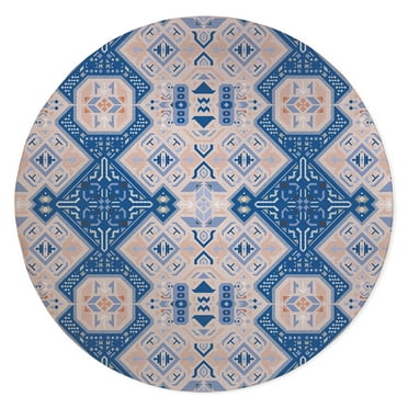 ABADEH BLUE AND GREY Outdoor Rug By Kavka Designs