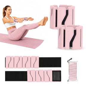 AbahubFit Adjustable Wrist & Ankle Weights 2Pack, 1 lb Each Removable Silicone Bracelet for Women, Wearable Fitness Band for Walking Yoga Pilates